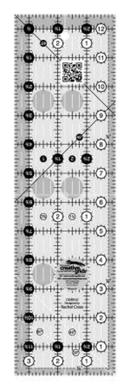 Creative Grids: 3.5x12.5 Quilt Ruler