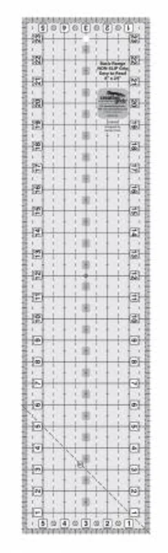 Creative Grids: 6x24 Rectangle Basic Range Quilt Ruler