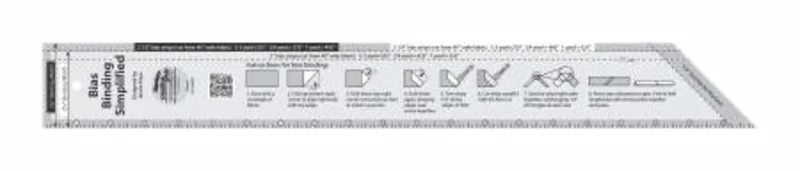 Creative Grids: Bias Binding Simplified Quilt Ruler