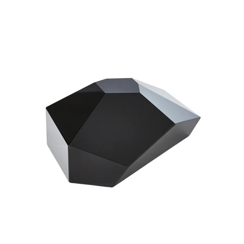 Crystal Paper Weight, Black, Small