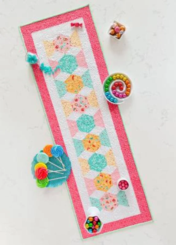 Cut Loose Press: Candy Lane Table Runner