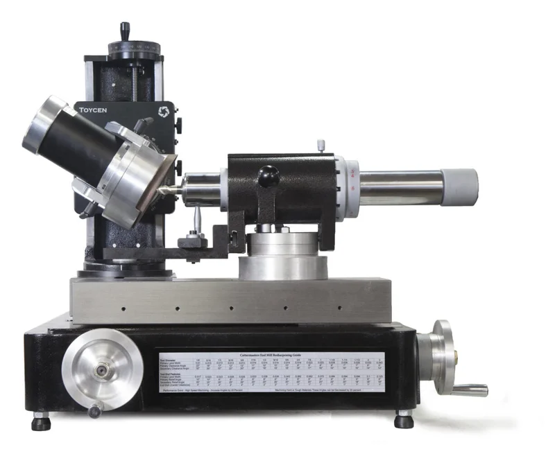 Cuttermasters Benchtop Tool and Cutter Grinder ~ Advanced End Mill Sharpener