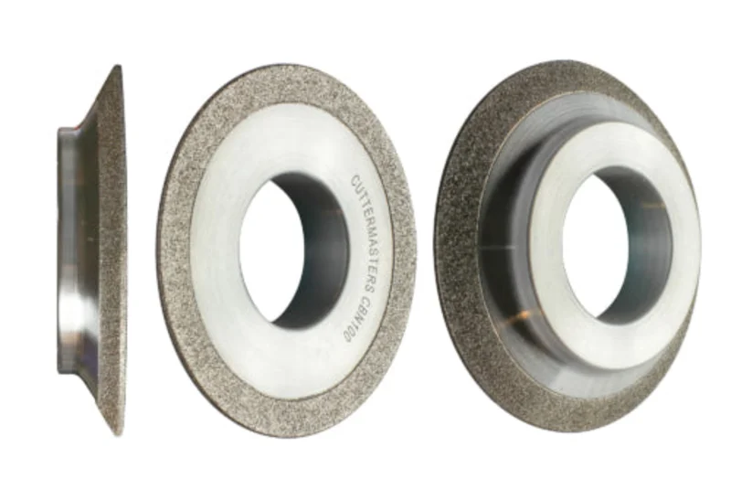 Cuttermasters Plated Bond 15V9 Rim Wheel for End Mill Ends Diamond and CBN