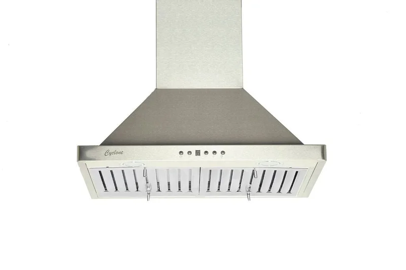 Cyclone - 23.5 Inch 300 CFM Wall Mount and Chimney Range Vent in Stainless - SCB31924 Stainless
