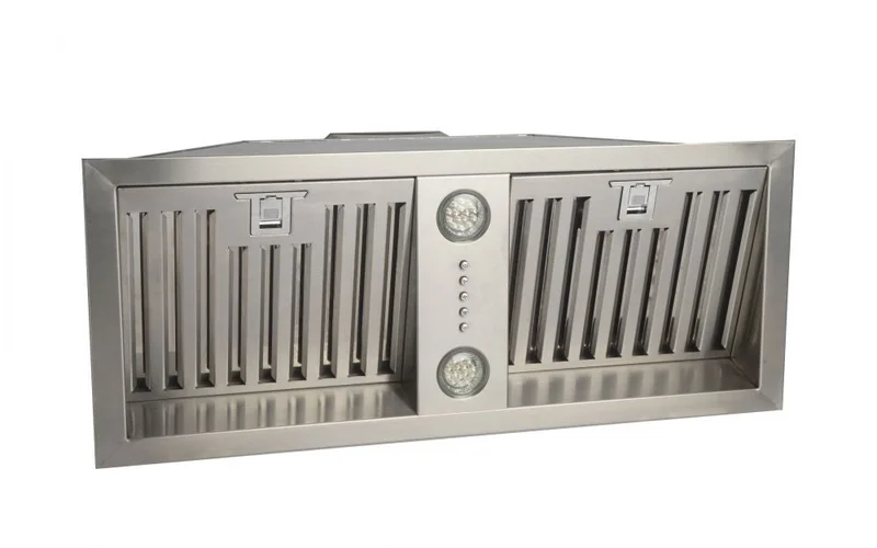 Cyclone - 28.375 Inch 600 CFM Blower and Insert Vent in Stainless - BX60028 Stainless