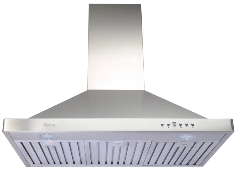 Cyclone - 29.625 Inch 300 CFM Wall Mount and Chimney Range Vent in Stainless - SCB31930 Stainless