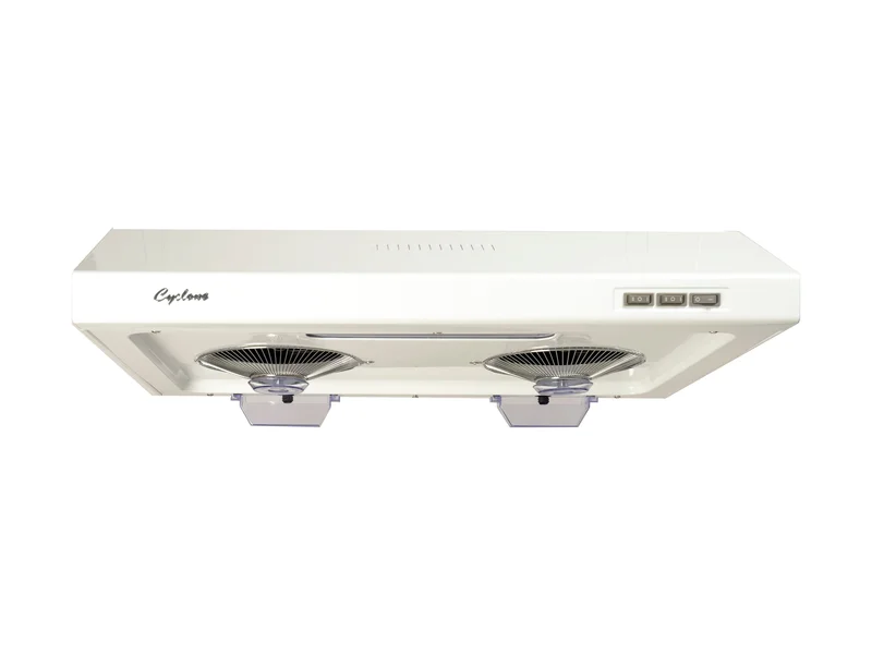 Cyclone - 29.75 Inch 680 CFM Under Cabinet Range Vent in White - NA940DW White