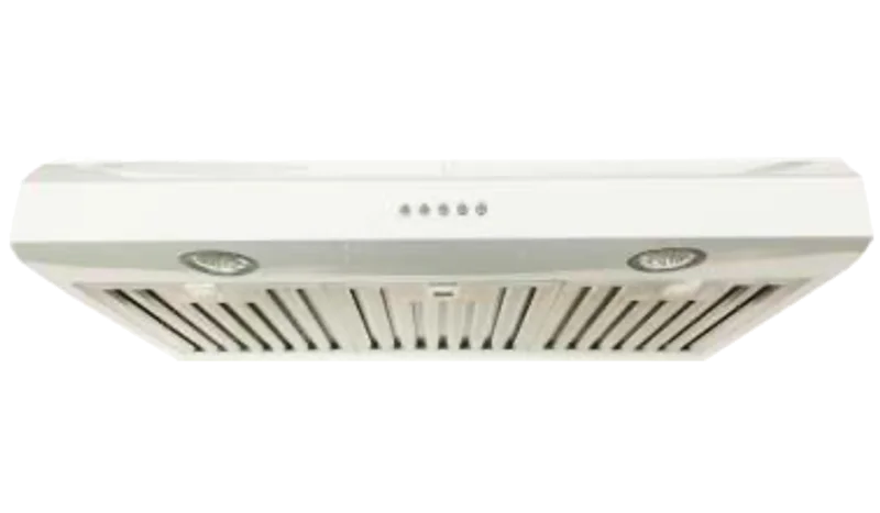 Cyclone - 29.875 Inch 570 CFM Under Cabinet Range Vent in White - CYB919R30W White
