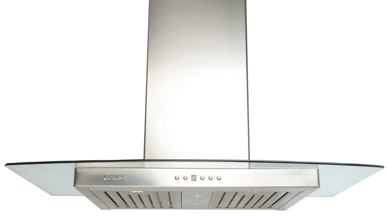 Cyclone - 35.5 Inch 300 CFM Wall Mount and Chimney Range Vent in Stainless - SCB30236 Stainless