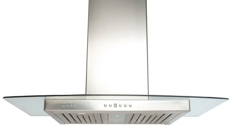 Cyclone - 35.5 Inch 550 CFM Wall Mount and Chimney Range Vent in Stainless - SCB50236 Stainless