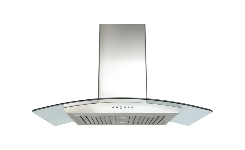 Cyclone - 35.5 Inch 600 CFM Island Range Vent in Stainless - SIB52136 Stainless