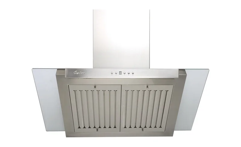 Cyclone - 35.5 Inch 650 CFM Wall Mount and Chimney Range Vent in Stainless - SCB71736 Stainless
