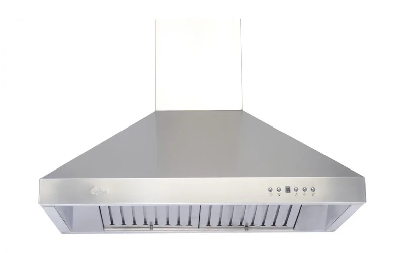 Cyclone - 35.625 Inch 650 CFM Wall Mount and Chimney Range Vent in Stainless - SCB71136 Stainless