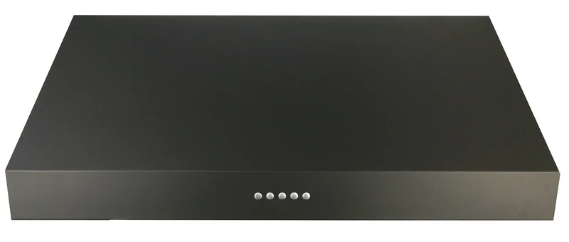 Cyclone - 41.75 Inch 1200 CFM Under Cabinet Range Vent in Black - PTB81242MB Black