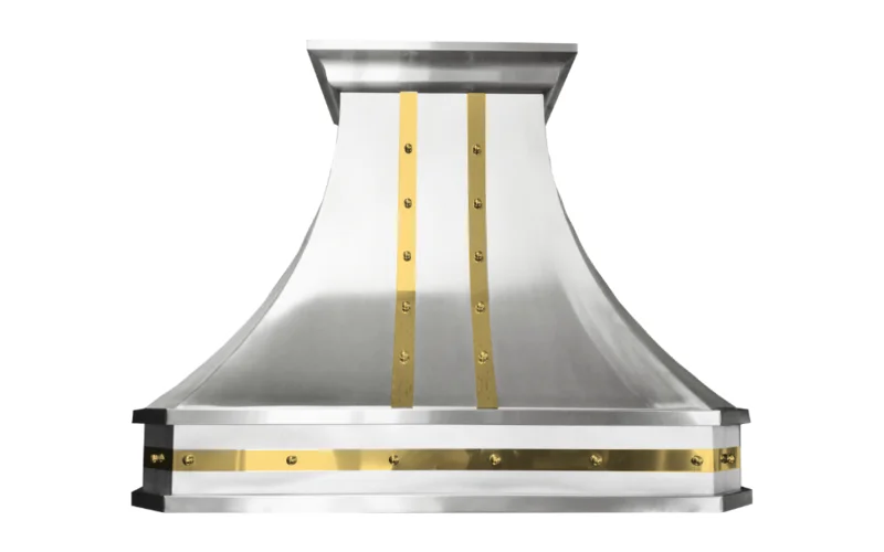 Cyclone - 47.75 Inch 600 CFM Wall Mount and Chimney Range Vent in Stainless - DCB40948SSB Stainless