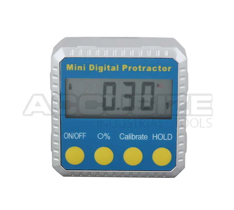 D810-1000, Mini Digital Angle Protractor 0-360 deg. with Magnetic Base