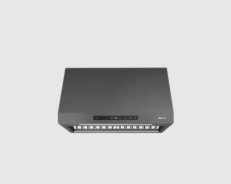 Dacor - 30 Inch 600 CFM Wall Mount and Chimney Range Vent in Graphite Stainless - DHD30U990CM Graphite