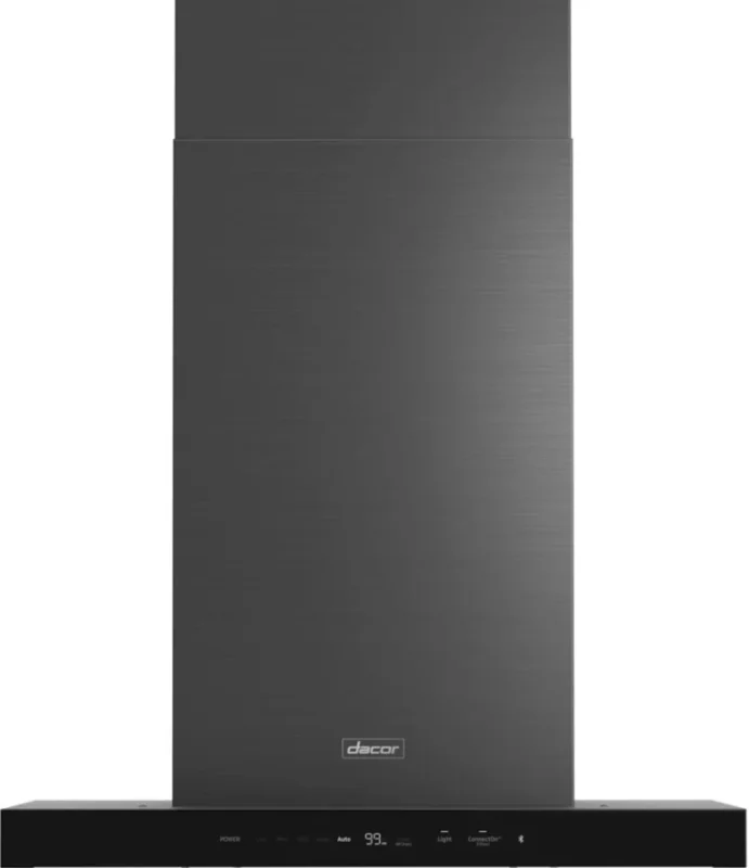 Dacor - 30 Inch 600 CFM Wall Mount and Chimney Range Vent in Graphite Stainless - DHD30U990WM Graphite