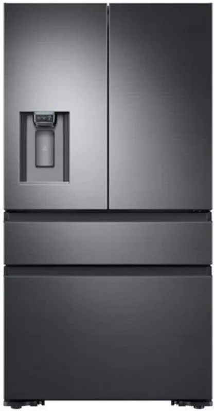 Dacor - 35.8 Inch 22.6 cu. ft French Door Refrigerator in Black Stainless - DRF36C000MT Black Stainless