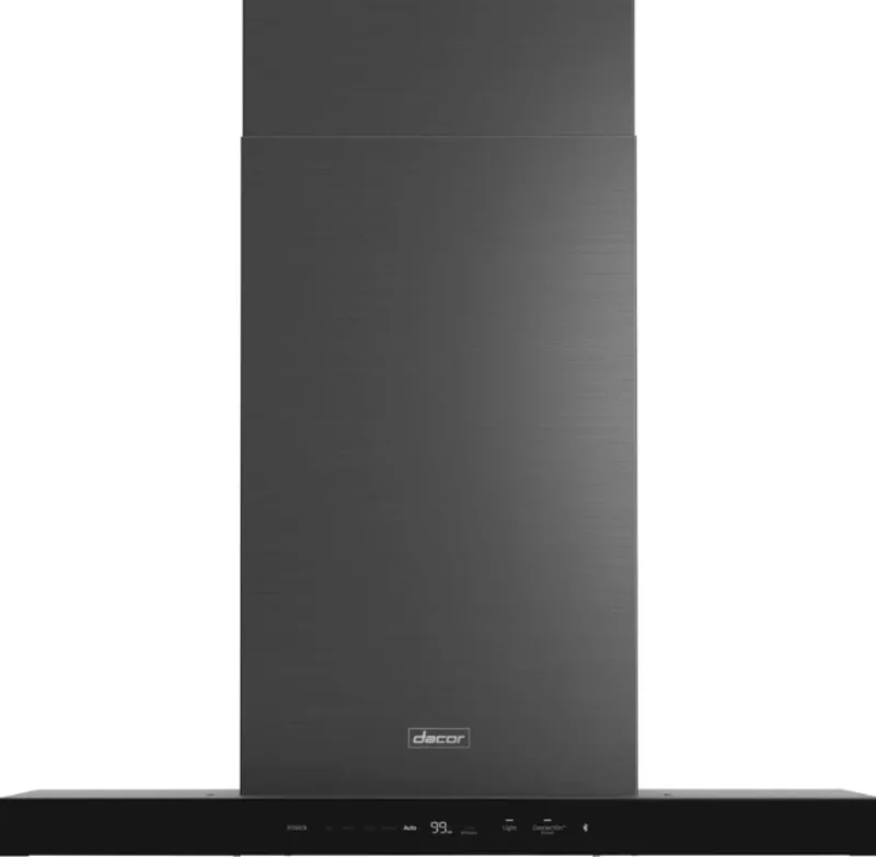 Dacor - 36 Inch 1200 CFM Wall Mount and Chimney Range Vent in Graphite Stainless - DHD36U990WM Graphite