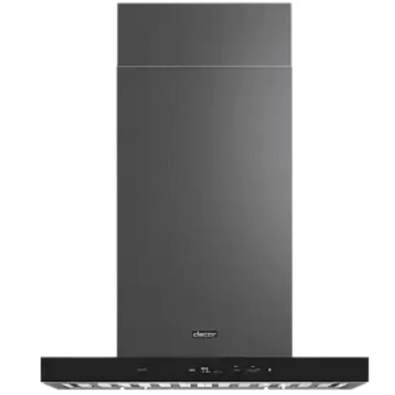 Dacor - 36 Inch 390 CFM Island Range Vent in Graphite Stainless - DHD36U990IM Graphite