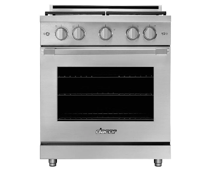 Dacor - 5.2 cu. ft Gas Range in Stainless - HGPR30S/LP Stainless