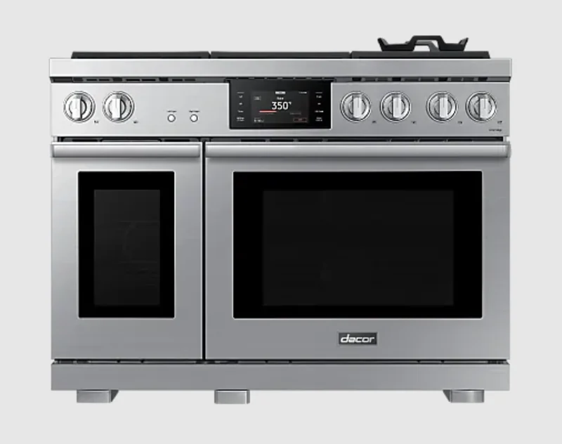 Dacor - 5.4 cu. ft Gas Range in Stainless - DOP48T960GS Stainless