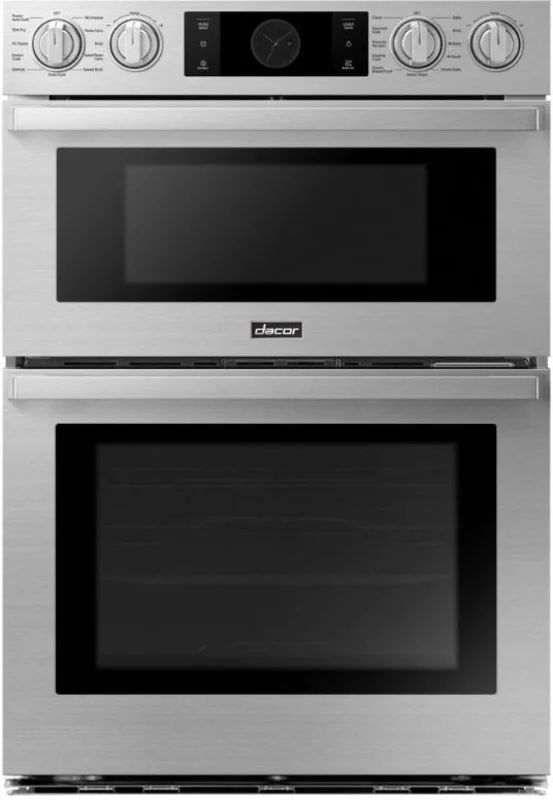 Dacor - 7 cu. ft Combination Wall Oven in Stainless - DOC30P977DS Stainless