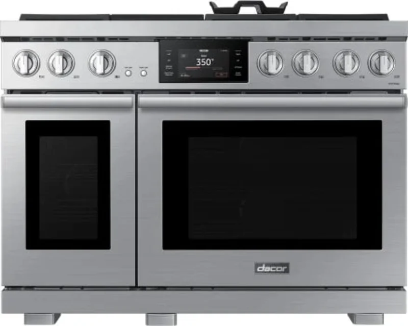 Dacor - 8.8 cu. ft Gas Range in Stainless - DOP48T963DS Stainless