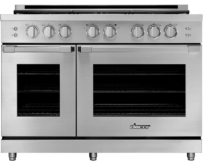 Dacor - 8 cu. ft Gas Range in Stainless - HGPR48S/LP Stainless