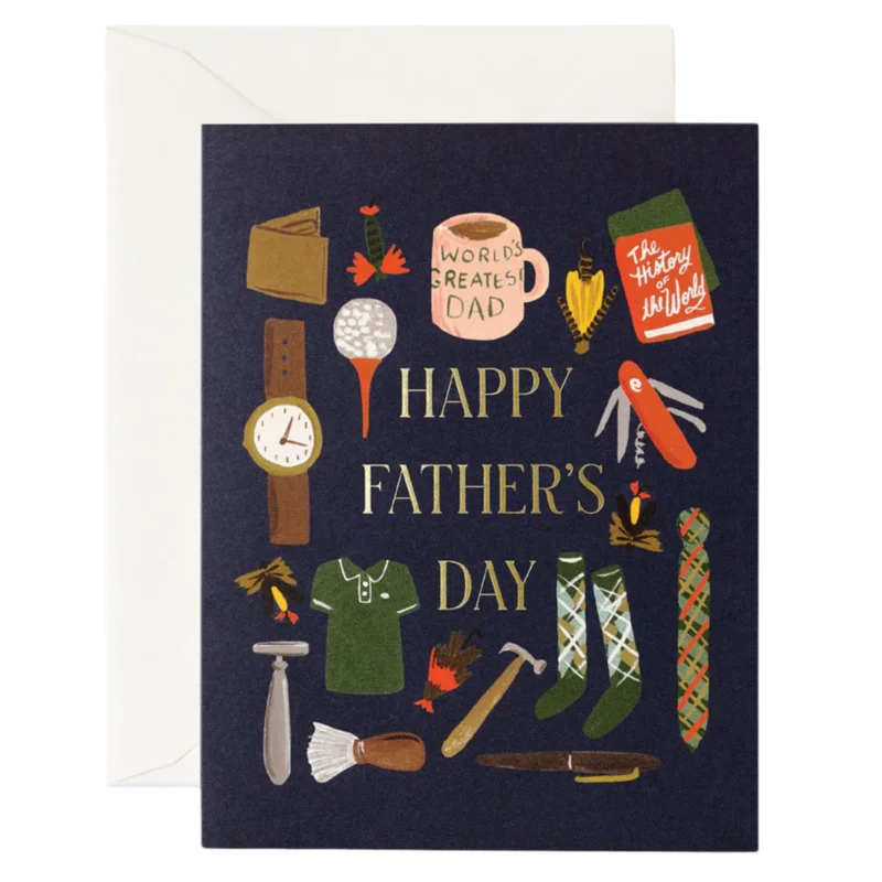Dad's Favorite Things, Greeting Card