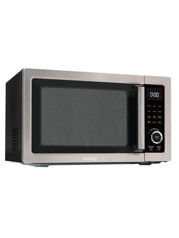 Danby - 1 cu. Ft Counter top Microwave in Stainless - DDMW1060BSS-6 Stainless