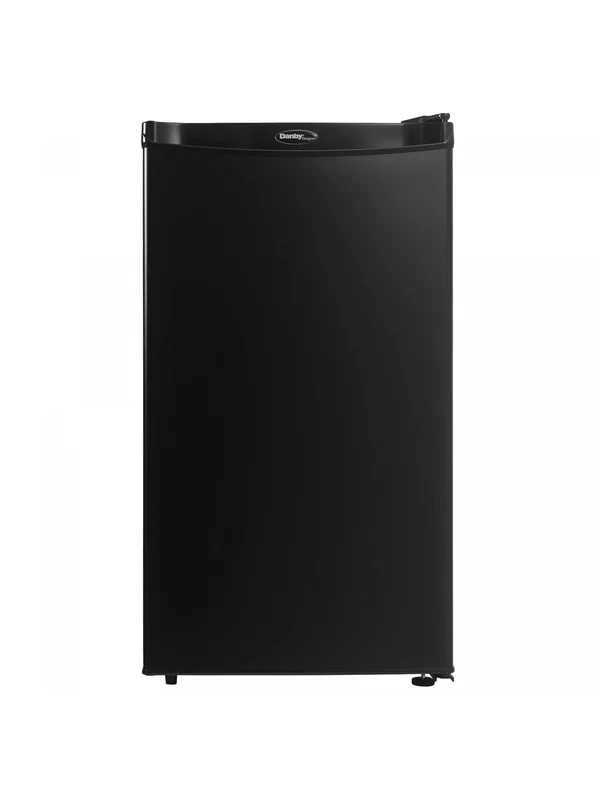 Danby - 17.68 Inch 3.2 cu. ft Mini Fridge Refrigerator in Black - DCR032A2BDD Black