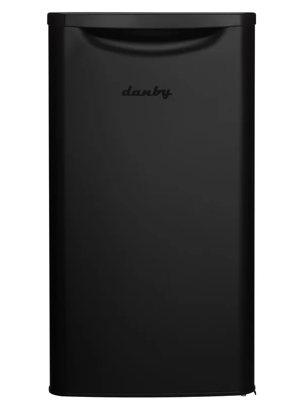 Danby - 17.68 Inch 3.3 cu. ft Mini Fridge Refrigerator in Black - DAR033A6BDB Black