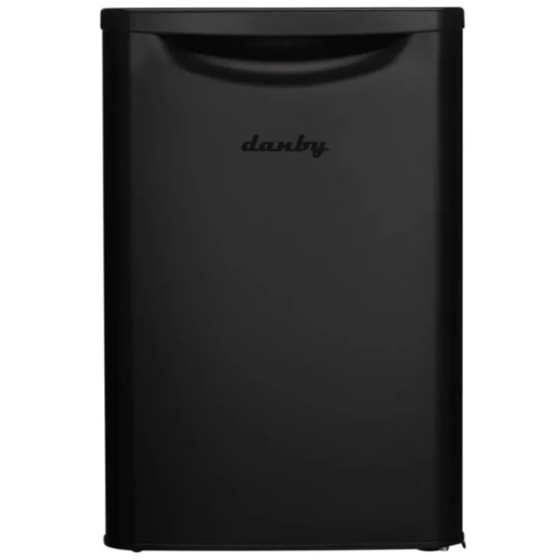 Danby - 17.7 Inch 2.6 cu. ft Compact Refrigerator in Matte Black - DAR026A2BDB Matte Black
