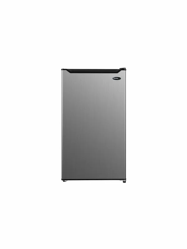 Danby - 18.5 Inch 3.3 cu. ft Mini Fridge Refrigerator in Stainless - DCR033B1SLM Stainless