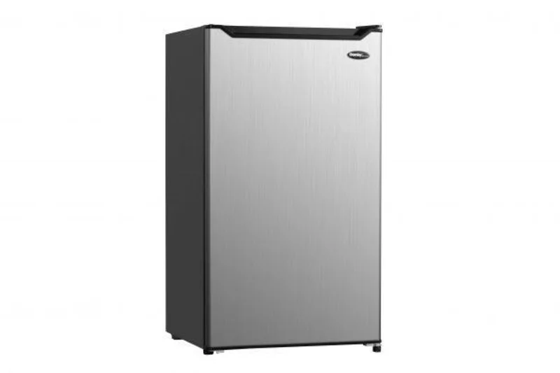 Danby - 19.31 Inch 4.4 cu. ft Mini Fridge Refrigerator in Stainless - DCR044B1SLM Stainless