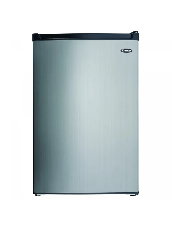 Danby - 21.31 Inch 4.5 cu. ft Mini Fridge Refrigerator in Stainless - DCR045B1BSLDB Stainless