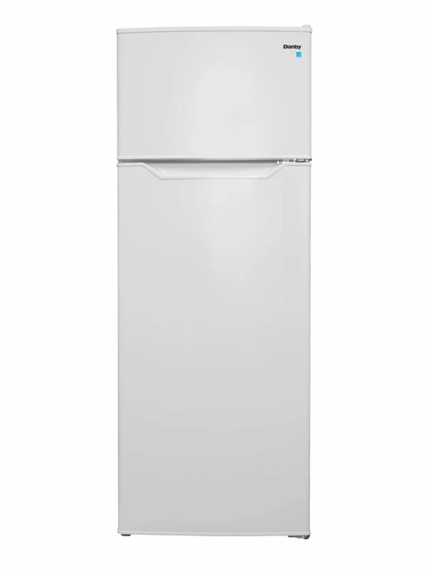 Danby - 21.44 Inch 7.4 cu. ft Top Mount Refrigerator in White - DPF074B2WDB-6 White