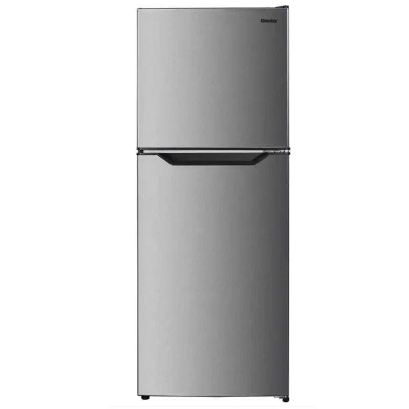 Danby - 21.44 Inch 7 cu. ft Top Mount Refrigerator in Stainless - DFF070B2BSLDB-6 Stainless