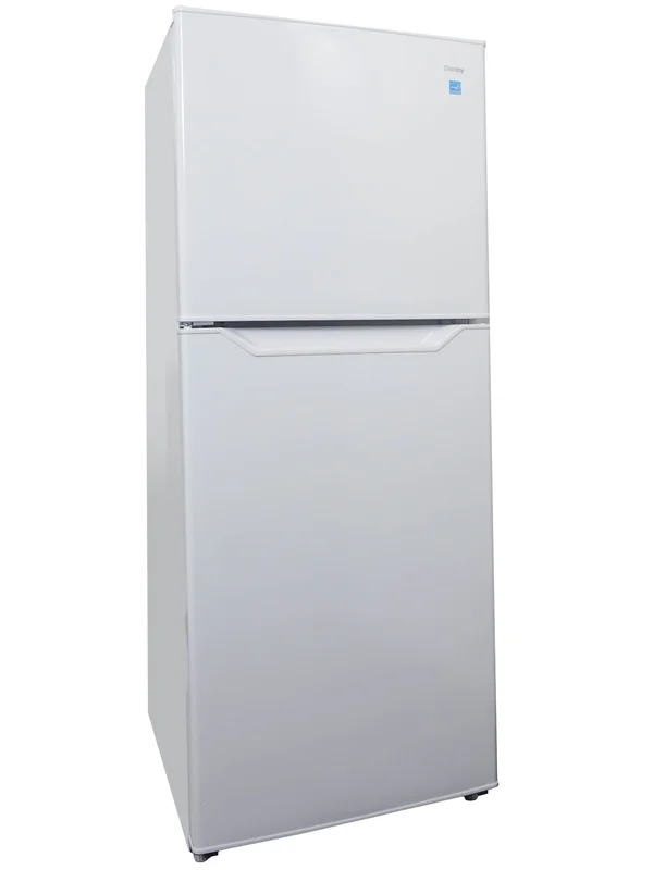 Danby - 23.44 Inch 11.6 cu. ft Top Mount Refrigerator in White - DFF116B2WDBL White