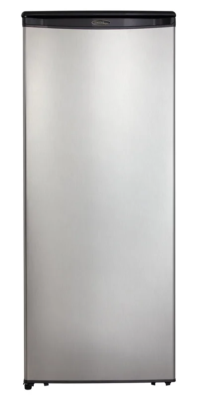 Danby - 23.9 Inch 11 cu. ft Mini Fridge Refrigerator in Stainless - DAR110A1BSLDD Stainless