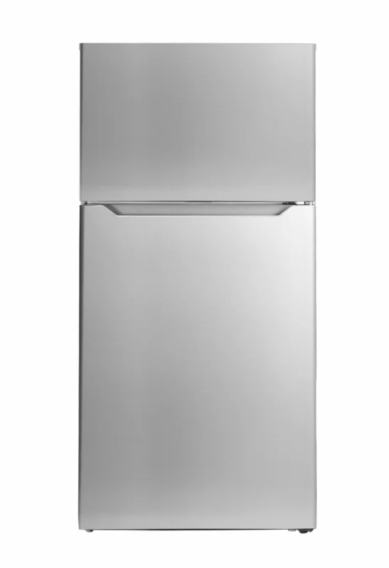 Danby - 27.56 Inch 14.2 cu. ft Top Mount Refrigerator in Stainless - DFF142E1SSDB Stainless