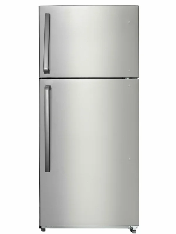 Danby - 29.5 Inch 18.1 cu. ft Top Mount Refrigerator in Stainless - DFF180E2SSDB Stainless