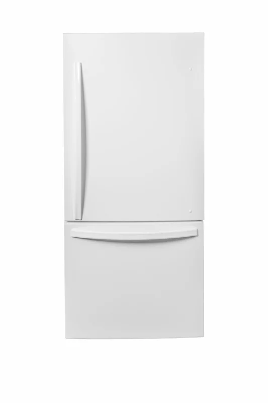 Danby - 29.5 Inch 18.7 cu. ft Bottom Mount Refrigerator in White - DBM187E1WDB White