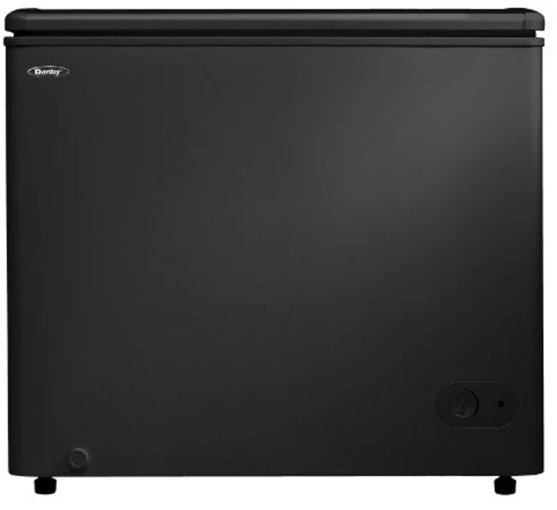 Danby - 7.2 cu. Ft Chest Freezer in Black - DCF072A3BDB Black