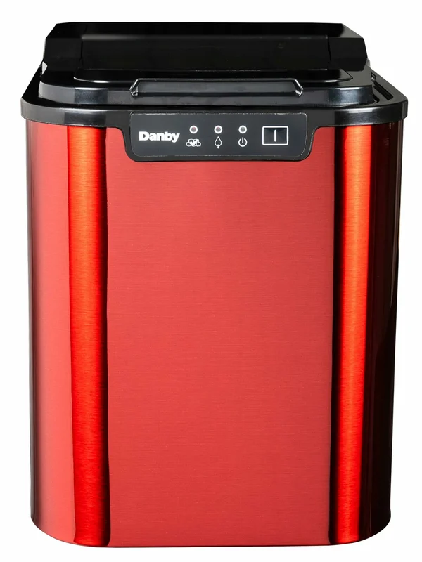 Danby - 9.81 Inch Countertop Ice Maker in Red - DIM2500RDB Red