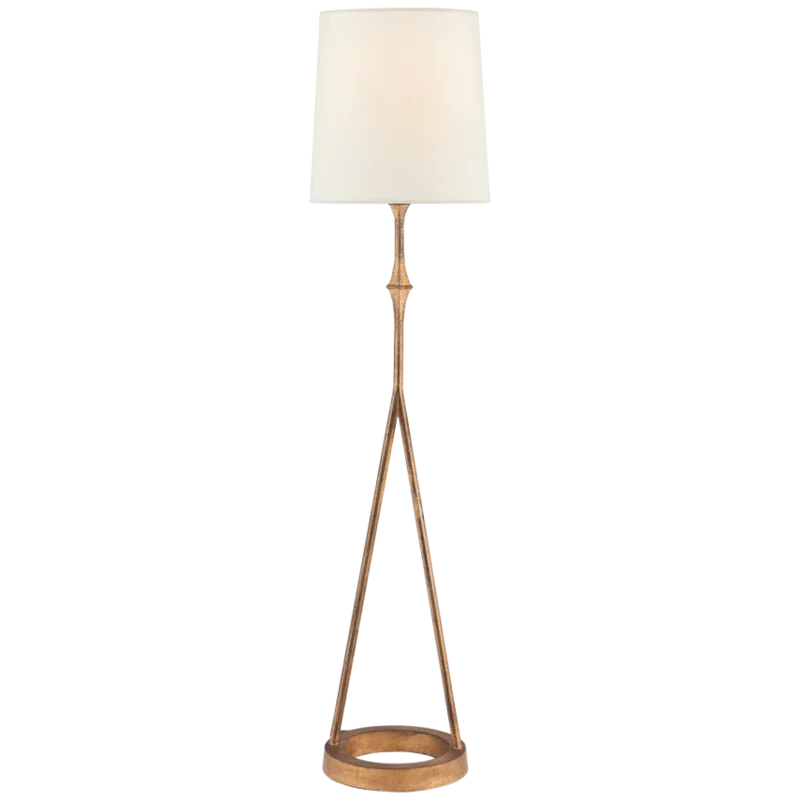 Dauphine Buffet Lamp, Gilded Iron
