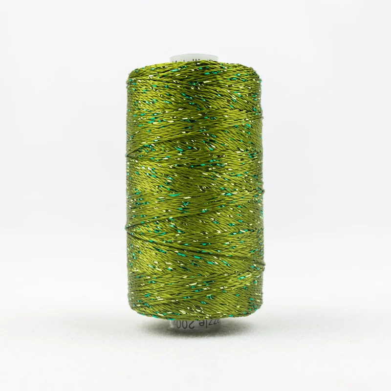 DAZZLE: 8wt Rayon Metallic 200yds-Avocado 2235