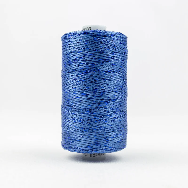 DAZZLE: 8wt Rayon Metallic 200yds-Baltic Blue 2202